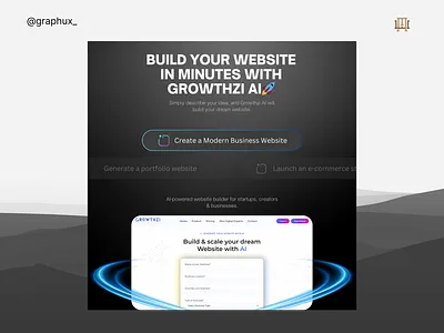 Ai Builder Launch Poster branding graphic design poster design social media creative