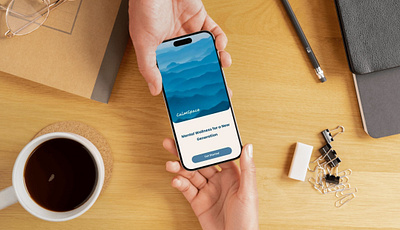 Calmspace (Mental Wellness App) app design product design prototyping responsive design ui uiux