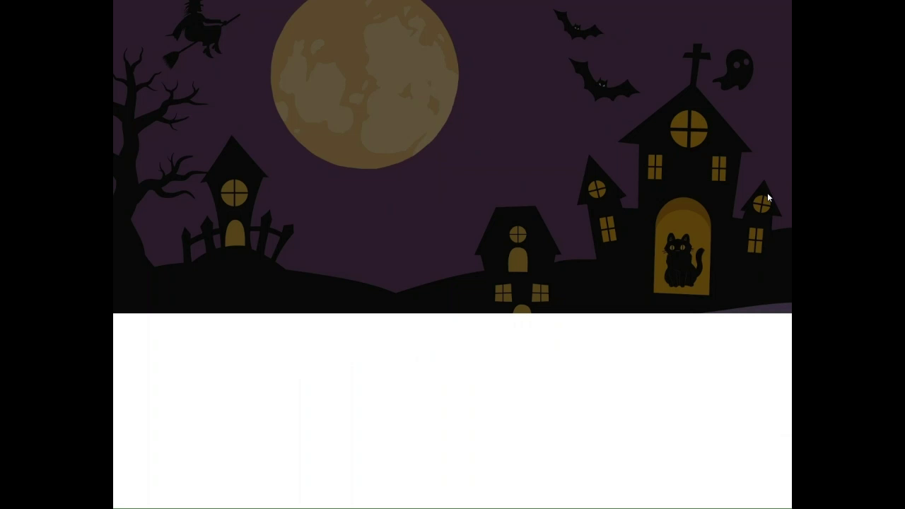 Example of 🕸️ The Ultimate Halloween Landing Page