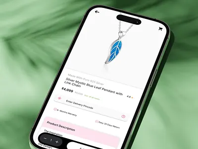 Product Description Re-design (GIVA) app design ui uiux