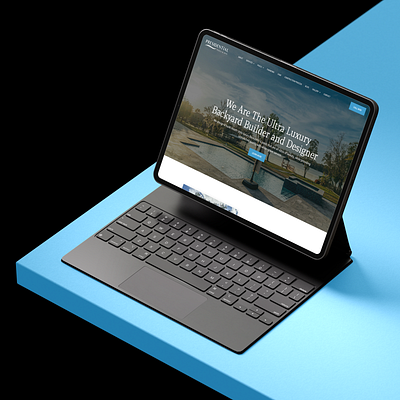 Presidential Pools / Swimming Pools Website branding business commercial pools digital fire features landing page logo luxurious poolss luxury backyards modern pool installation pool maintainance presidential pools spas ui ux design webflow