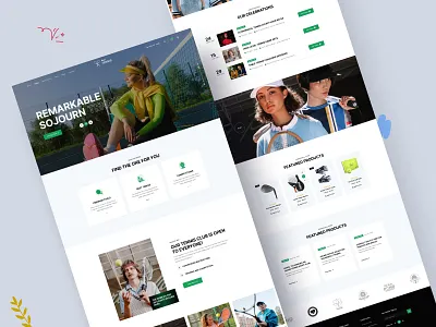 Sports Club Design Website Landing Page athlete athletic club website basketball clean club club branding consept custom gym website design football gym website interactive website minimal shopify sports sports club branding sports club uiux sports club web design sports league tennis