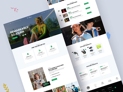 Sports Club Design Website Landing Page athlete athletic club website basketball clean club club branding consept custom gym website design football gym website interactive website minimal shopify sports sports club branding sports club uiux sports club web design sports league tennis