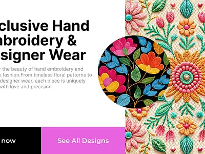 Landing page design