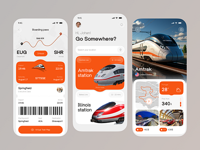 Rail Ticket Booking App Design – Fast, Simple & Seamless Travel app app design booking app booking ticket commuter line ios app design mobile app mobile app design mobile design online booking railapp railway select seat train booking train booking app transport app transportapp travelapp uidesign uxdesign