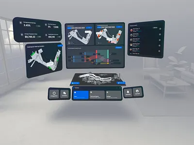 XR Formula - Stadium Management. 3d branding f1 formula1 graphic design logo minimal modren ui xr design
