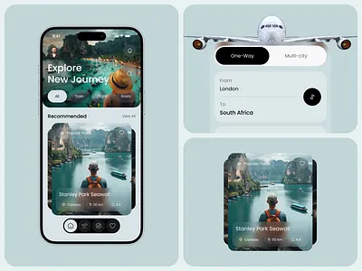 Travel app design adventure booking mobile app mobile ui tour tourism tourist travel travel agency travel app trip ui ux vacation