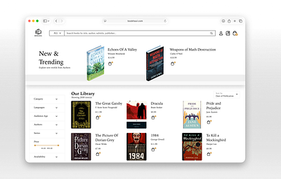 Book Haul: Find Your Next Read book store books design ecommerce graphic design popular product page trending ui ux web design