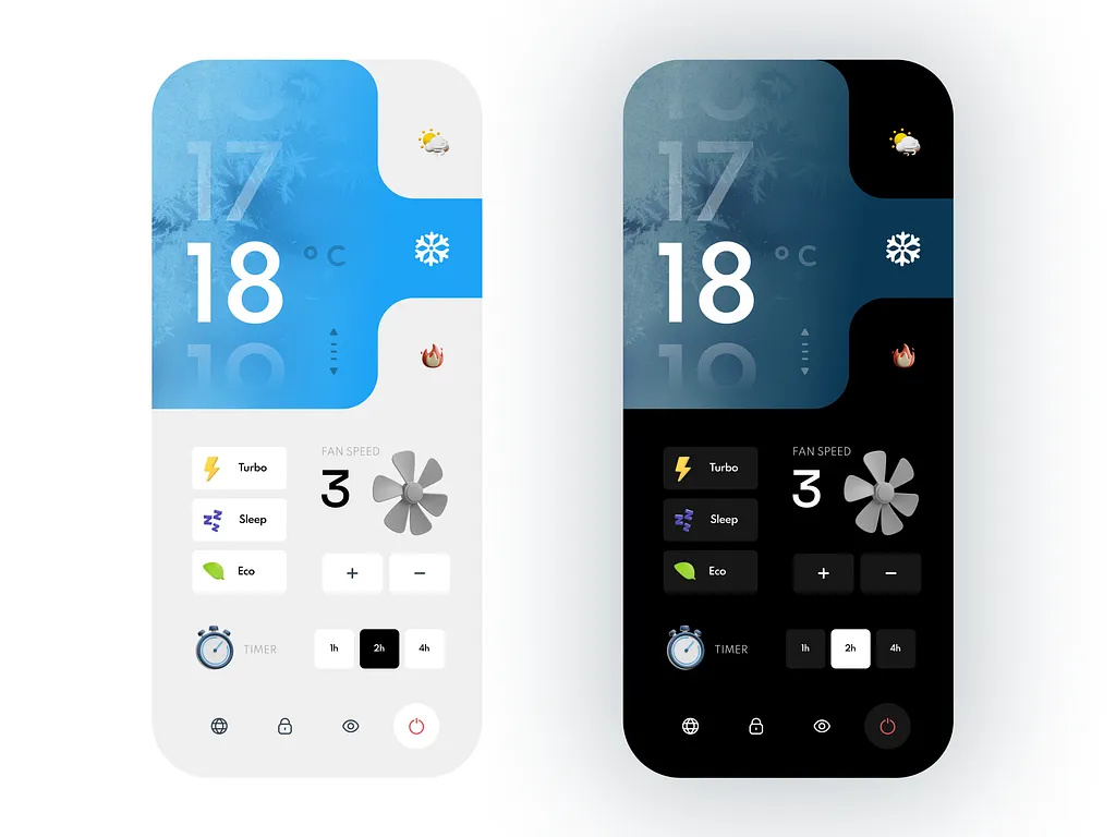 Example of Modern Mobile App Design