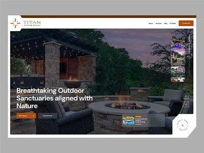 Website Concept for a Architecture Design Company