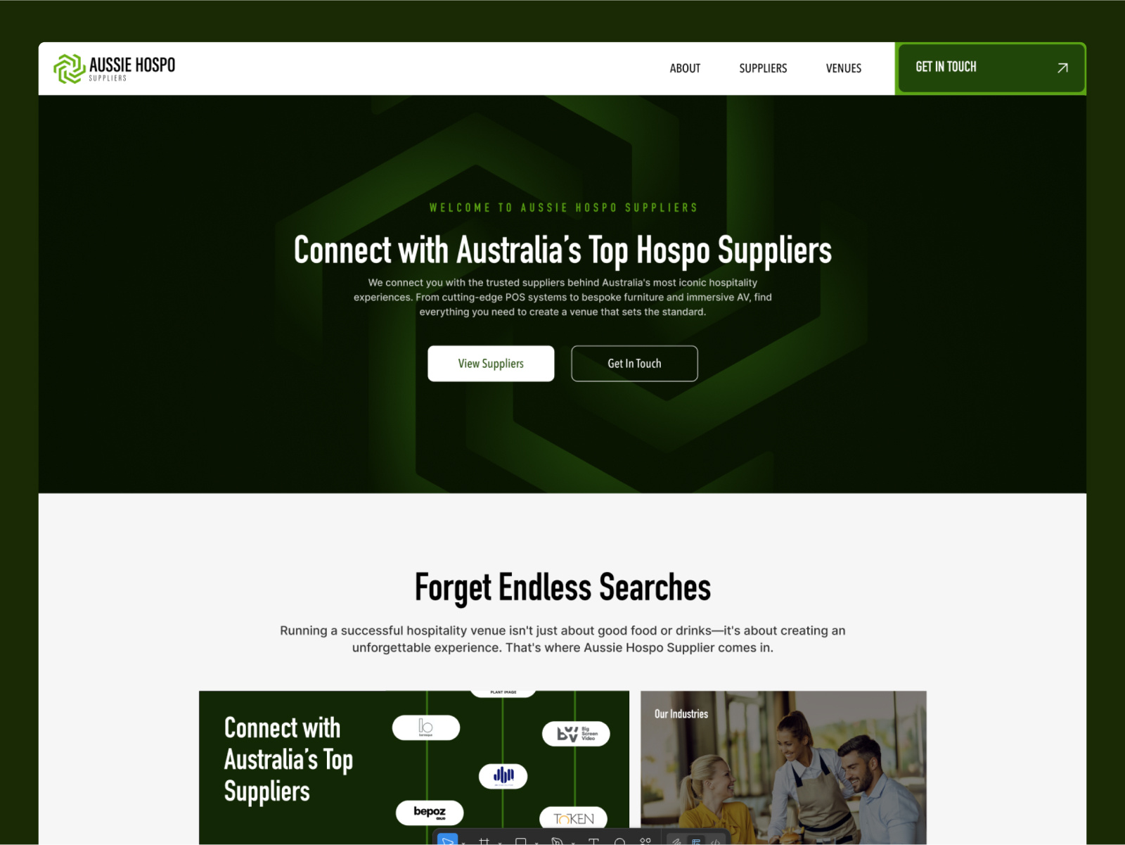 Example of Modern & Interactive Web Design