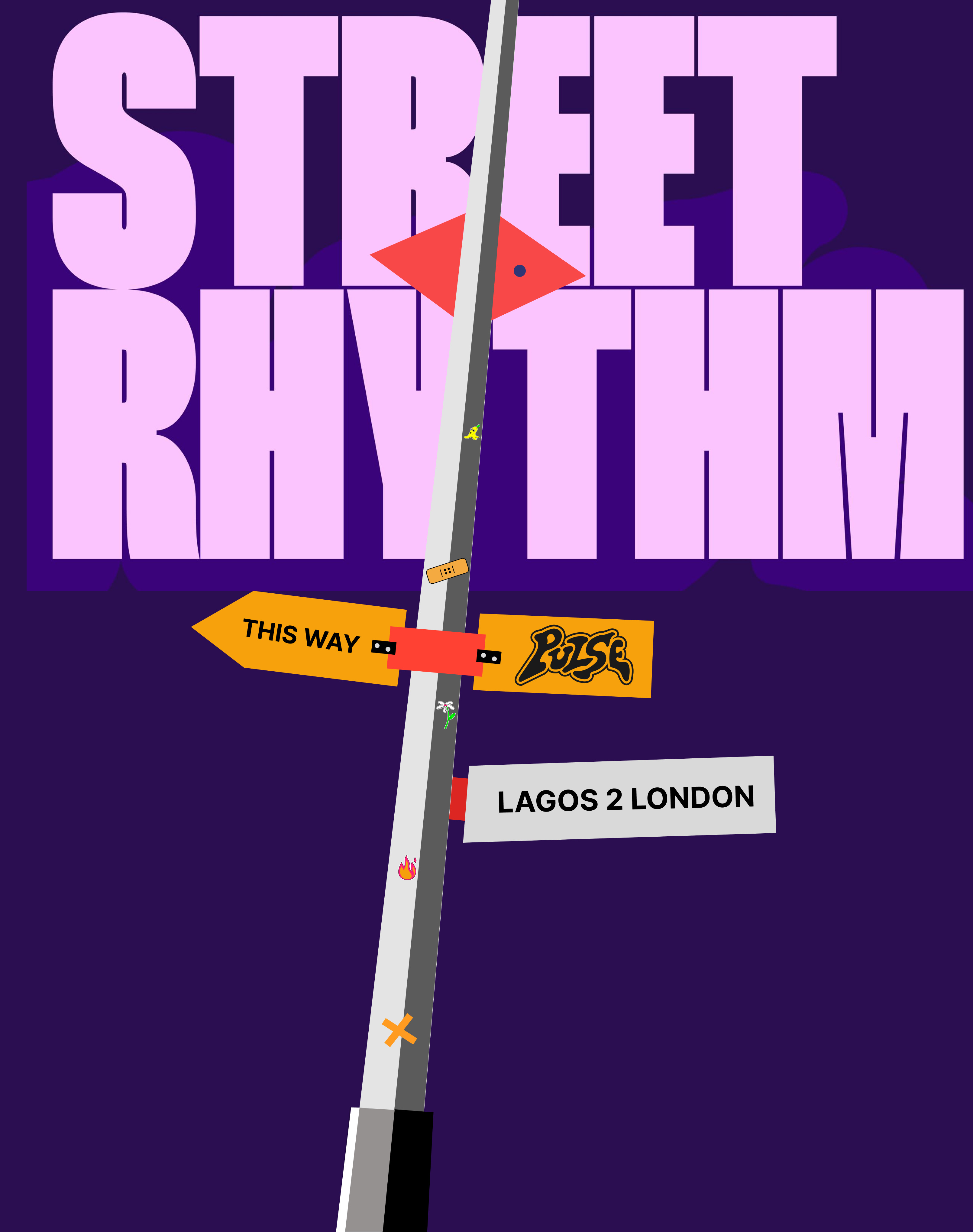 Signpost (Pulse) 2d 2d illustration adobe illustrator digital art figma illustration illustrations signpost street illustration street sign