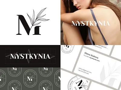 mystkynia // logo branding figma illustration