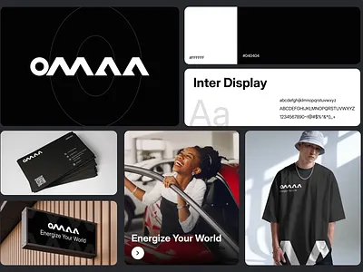 Omaa Branding branding company branding graphic design identity design john ifemezuo logo logo branding omaa omaa branding visualdesign