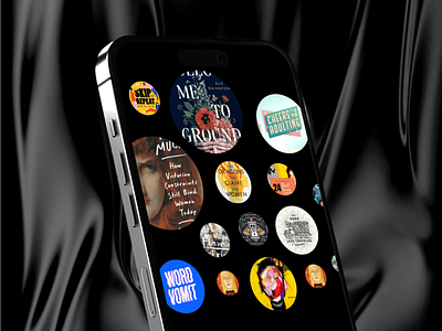 Podcast Mobile Application Design 3d animation app app design app ui ios mic microphone mobile app podcast podcast art podcast ui podcasting