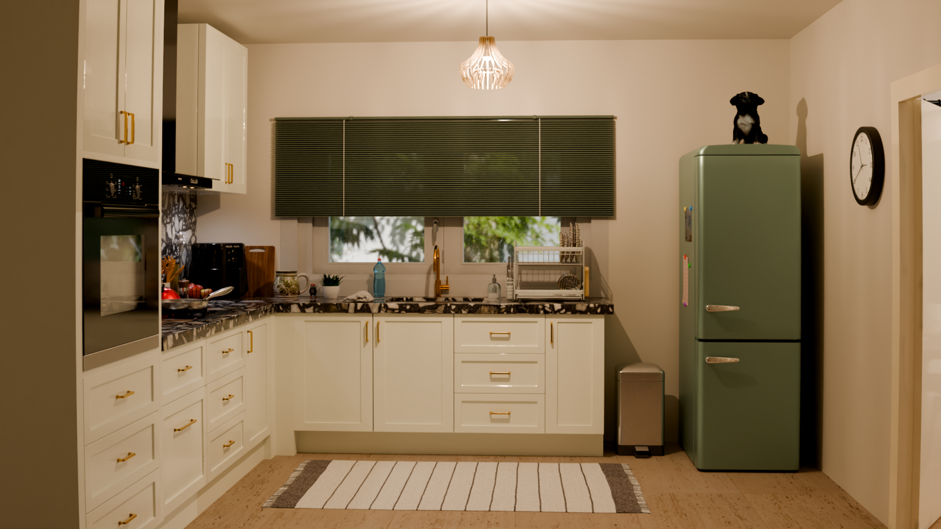 Kitchen Render 3d 3d modeling archviz blender interior kitchen render visualization