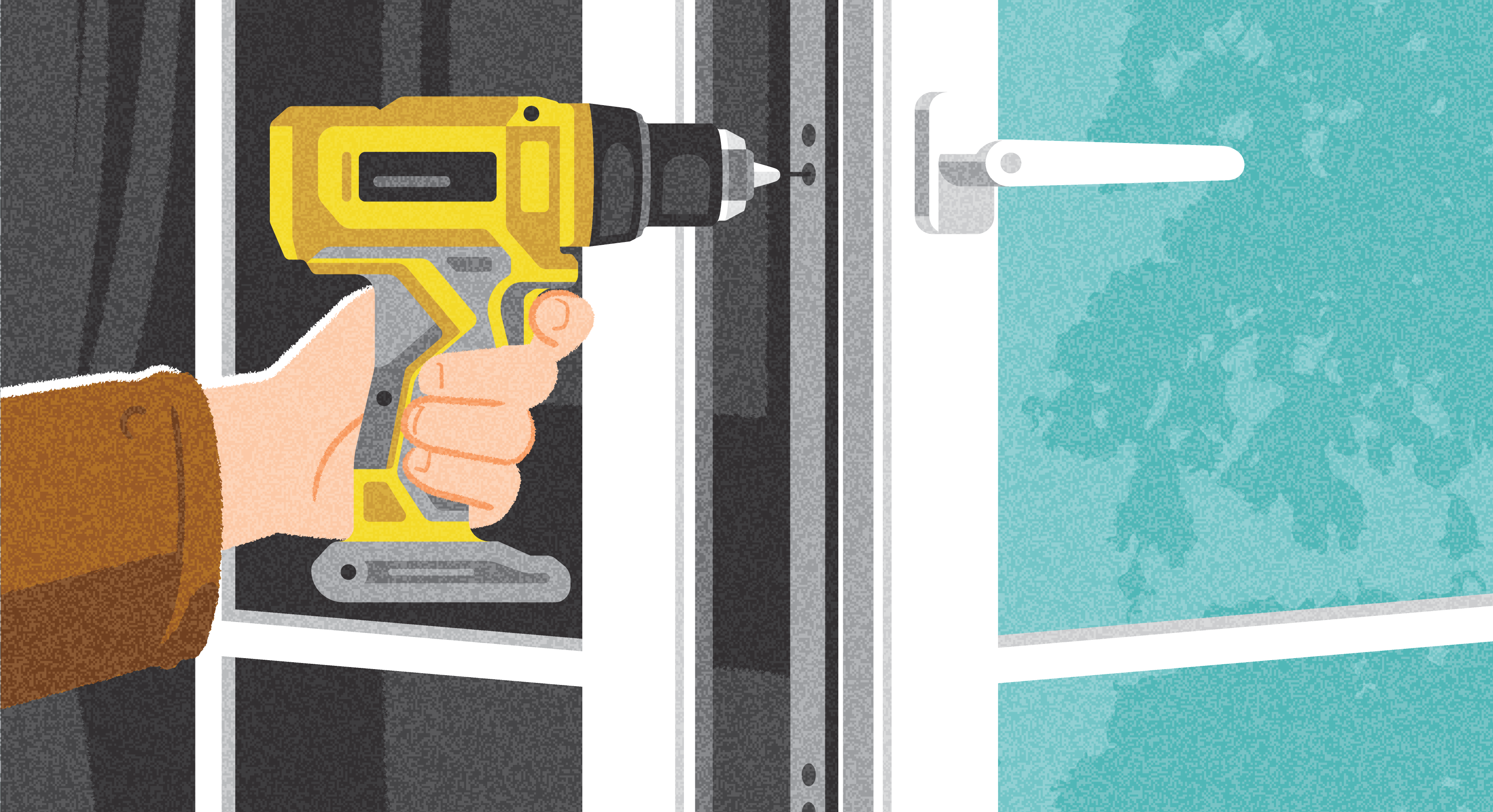 Making your home energy efficient (Which?) double glazing illustration window