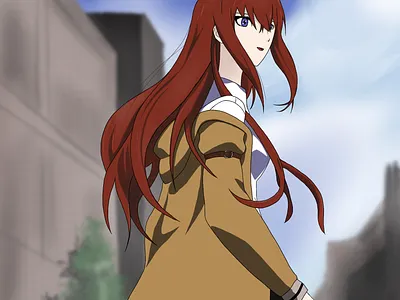 Makise Kurisu (Steins;Gate) illustration procreate