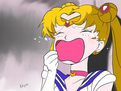 Sailor Moon illustration procreate