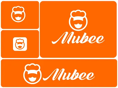 Mubee – Crafted with Joy, Served with Love bakery logo cafe brand chef logo cooking inspiration culinary creativity delicious branding elegant typography food brand food business identity fresh ingredients friendly chef icon gourmet style homemade taste hospitality design kitchen passion modern food logo mubee orange logo design restaurant branding sweet treats