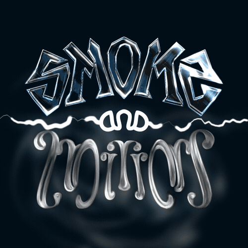 Smoke and Mirrors Ambigram