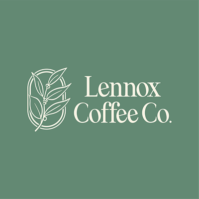 Lennox Coffee Branding branding graphic design logo typography