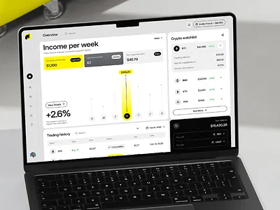 UI/UX | Kony - Financial Services finance landing page mobile app ui wireframing
