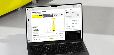 UI/UX | Kony - Financial Services finance landing page mobile app ui wireframing