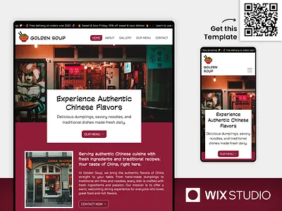 Chinese Restaurant Wix Studio Website Template beautiful website china food website chinese cuisine chinese food chinese food menu chinese food website template chinese food wix studio chinese restaurant website online menu restaurant restaurant template website template wix chinese food wix restaurant template wix studio wix studio website wix studio website template