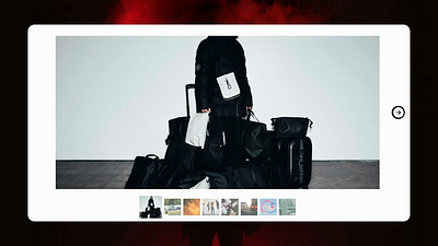 LuxSlider — A premium gallery slider built for smooth, cinematic animation branding component framer design graphic design nocode ui ui kits ux design web design web development website