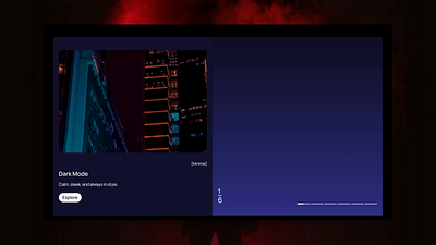 VibeScroll – Animated Carousel with Colorful Cards, Image & GIF web development