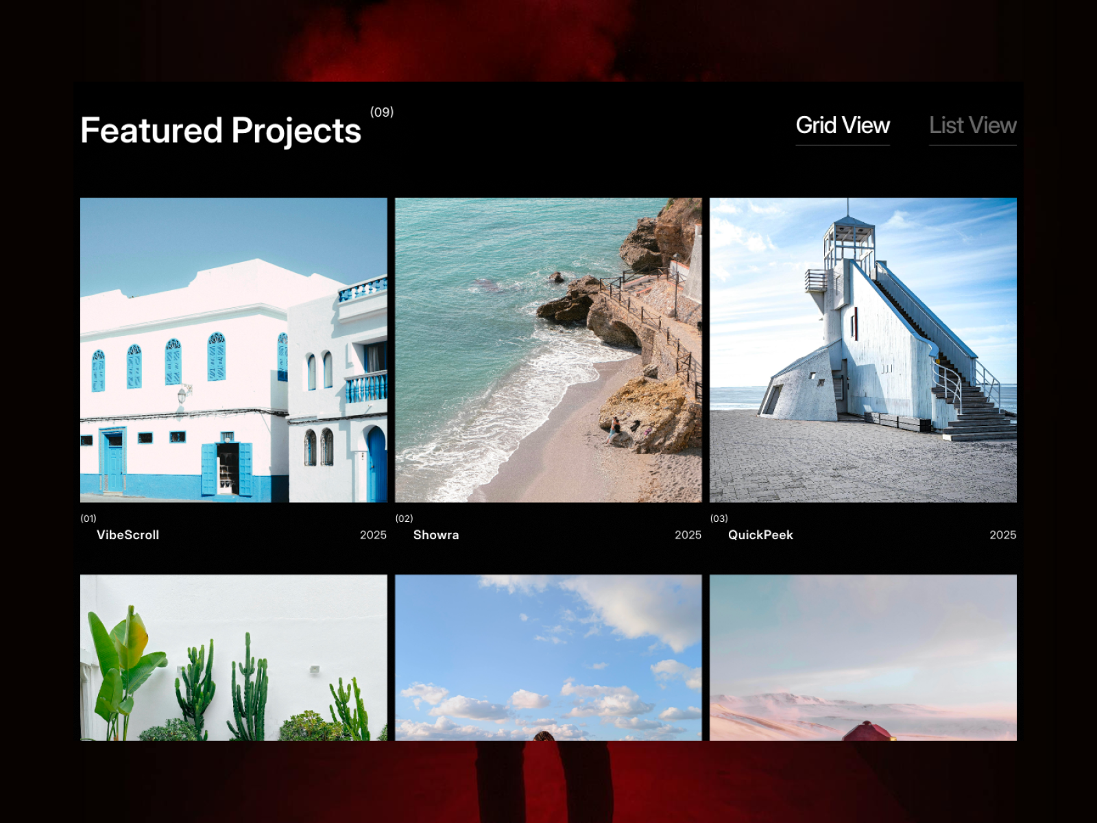 ViewSwitch - Switch between grid and list with a smooth, modern animation design framer mibileapp ui motion graphics nocode product design web design web development