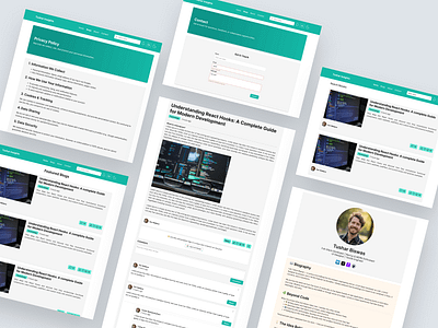 Tushar Insights - Personal Blog App asynctushar blog design dark mode personal blog responsive design tushar biswas tushar insights ui design ui ux ux design