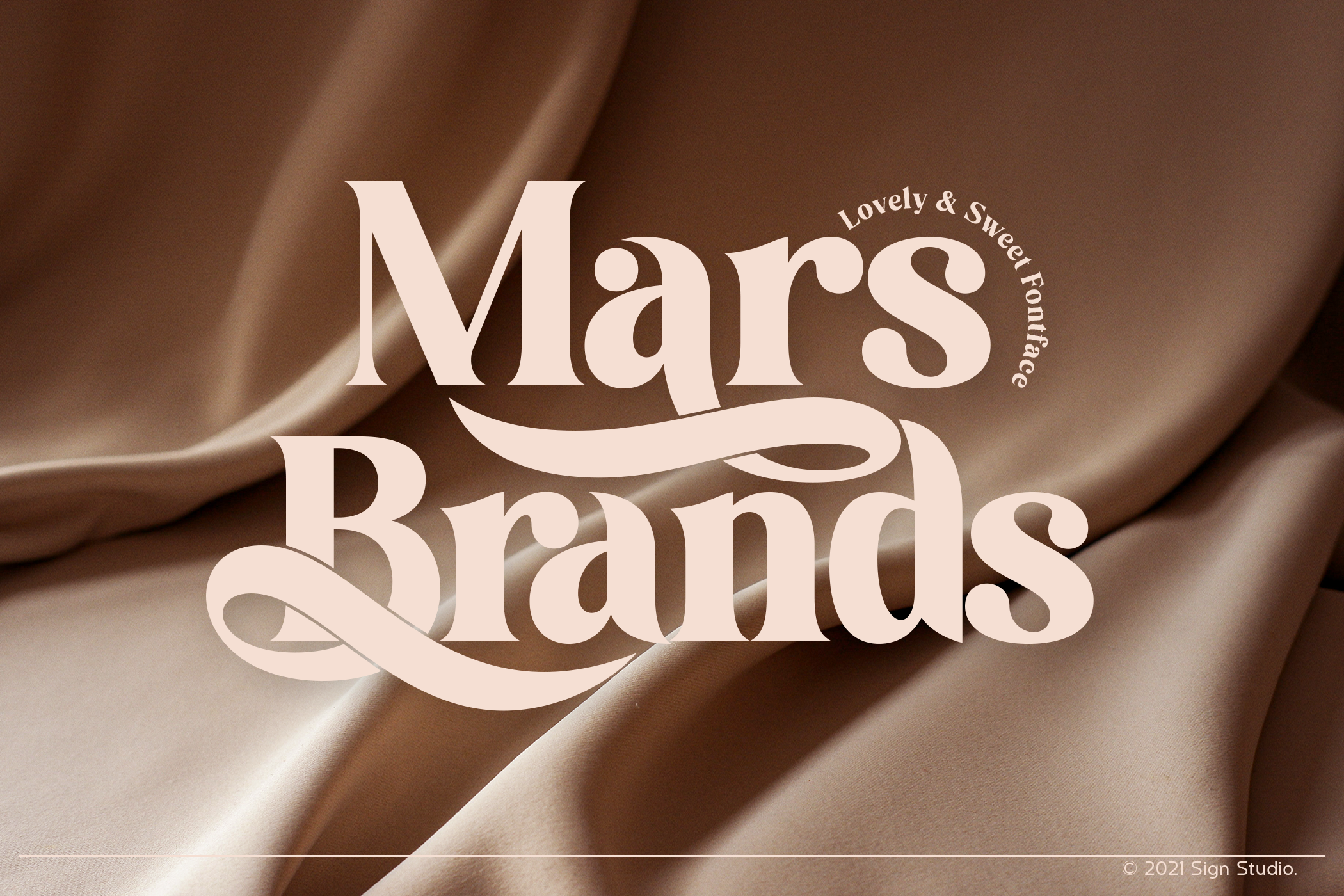 Mars Brands - Lovely Typeface sweet cards