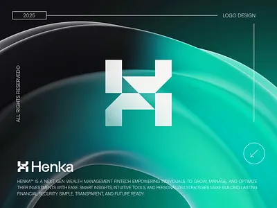 Letter H - Growth - Logo for a Wealth Management Fintech Company branding creative logo design fast logo finance logo fintech growth logo icon investment fund investments logo letter mark monogram logo modern logo progress rising logo speed logo startup ventures tech logo wealth management