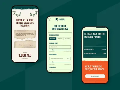 Real Estate LandingPage Design | Mobile Responsive app design design focotik landing page landing page ui landingpage design mobile app mobile app design property listing real estate real estate website responsive design uae real estate ui ui design ui ux design uiux user experience ux