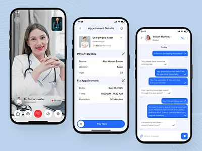 Doctor Appointment Mobile App app design book appointment book doctor online booking app doctor app doctor appointment doctor appointment app healthcare app medical booking app mobile app mobile app design online consultation app online doctor online healthcare schedule telemedicine ui ui design ux
