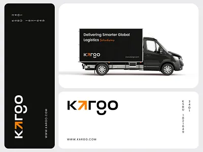 Kargo Logistics - Wordmark / Logotype Design air freight branding branding identity cargo freight graphic design kargo logisitcs logistics logo design logotype ocean freight shiping tarikulbranding technology transportation typography wordmark