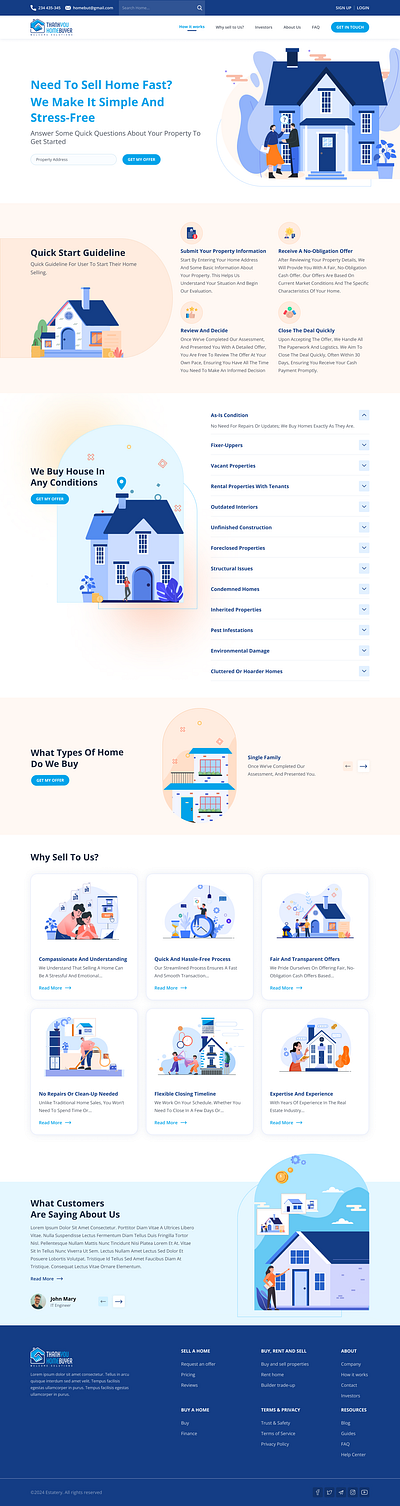 Real Estate Website branding buy home design graphic design home buyer illustration logo real estate rent sell home ui user research ux website design