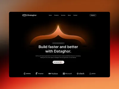 AI website builder ai builder landing page minimalist modern no code saas saas website web web design website website builder
