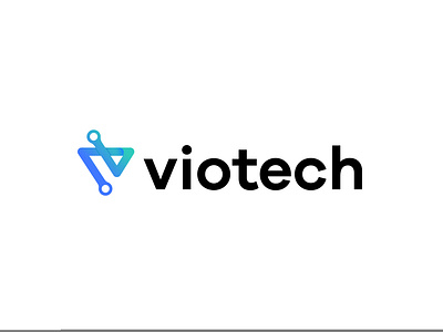 v letter technology logo design branding icon illustration logo logo design technology logo ui v letter logo v logo