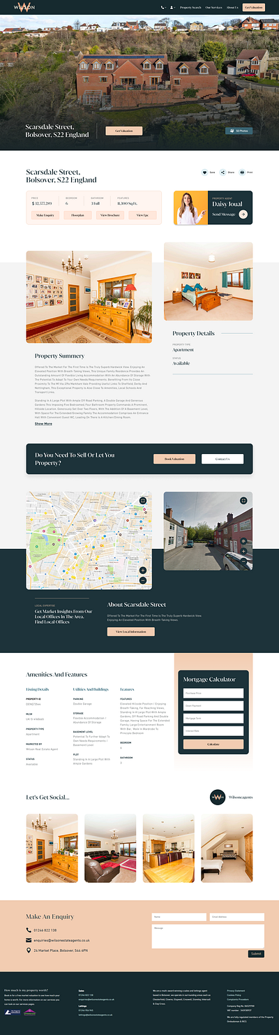 Property apartment branding buy clean design graphic design logo property search sell ui website design