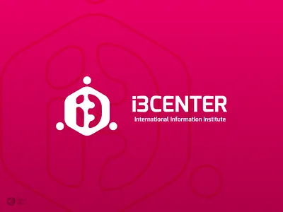 IB center logo design branding design graphic design icon illustration logo minimalism modern packagin product design symbol typography ui ux جرافیک شعار