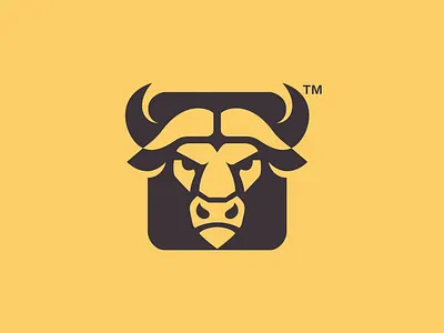 Geometric Buffalo Logo aggressive animal logo bbq logo bison buffalo buffalo logo bull logo crossfit fitness food brand identity geometric logo logo design mascot meat brand minimal logo modern logo restaurant logo sports steakhouse