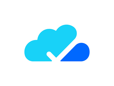 Cloud + Checkmark Logo branding cloud computing logo cloud logo digital tech branding gradient logo concept hosting logo design logo modern minimal logo saas branding software company logo startup identity design tech logo design