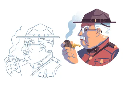 Old Guard character guard illustration old