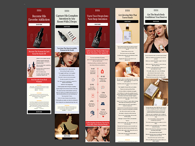 Figma email design for e-commerce brand add to cart canva design email design email marketing email template design figma designer flow design klaviyo klaviyo flows mailchimp