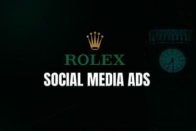 Rolex Watch Social Media ads 3d ads animation branding cosmetics creative banner graphic design logo luxury magazine minimal motion graphics rolex social media banner story watch watch for man