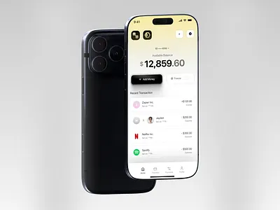 Finance Mobile App bank banking clean finance investment mobile mobile app mobile design ui wealth