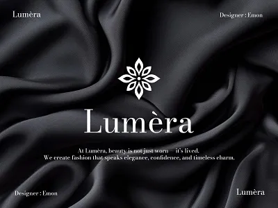 Lumèra – Luxury Brand Identity for Fashion & Clothing apparel logo brand identity branding clothing brand clothing logo custom logo fashion branding fashion graphics fashion house fashion identity fashion industry fashion logo logo creator logo design logo ideas logo inspiration luxury brand luxury fashion minimalist logo sophisticated logo